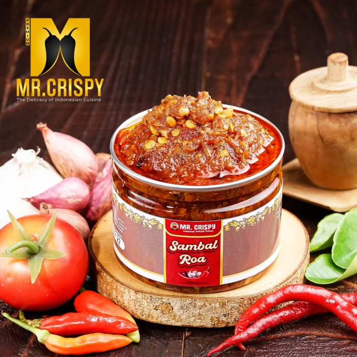 

Sambal-Aneka- Sambal Cakalang/Tongkol/Roa/Ikan Asin Jambal/ Sambel Mr Crispy - Roa -Aneka-Sambal.