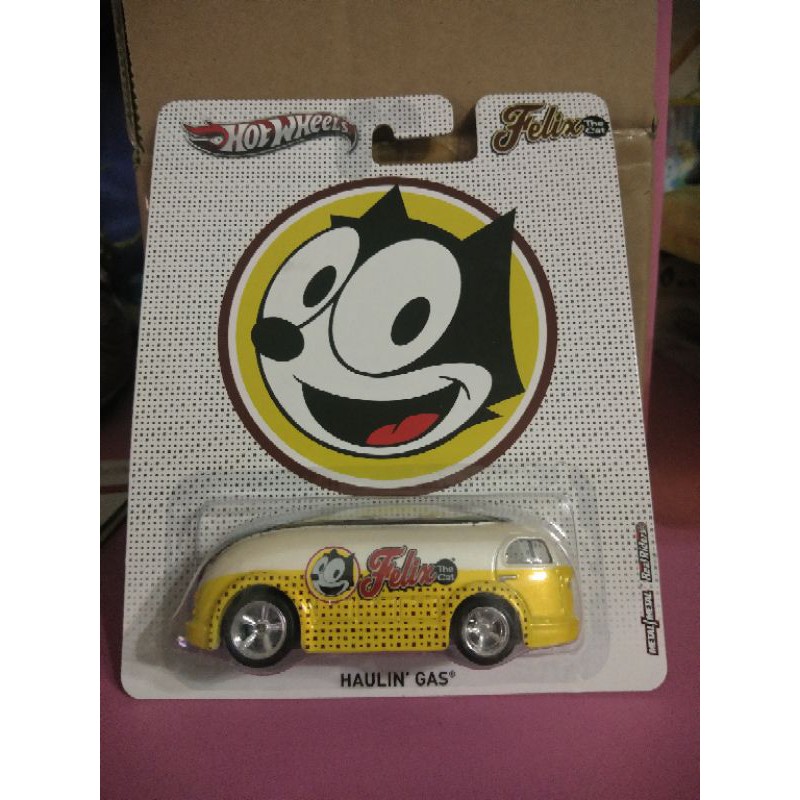 Hotwheels pop culture Haulin gas felix the cat ban karet