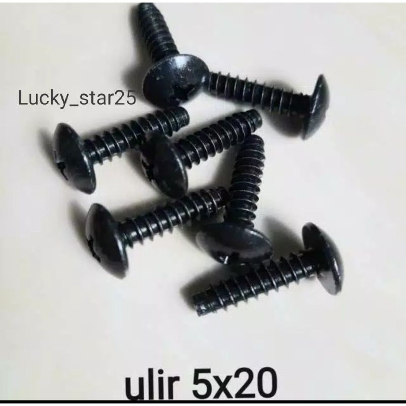 Baut Ulir Obeng 5x20 Baut Filter Baut Body