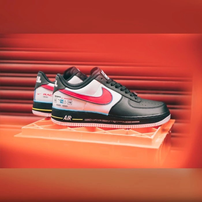 Nike air force 1 low racing black white