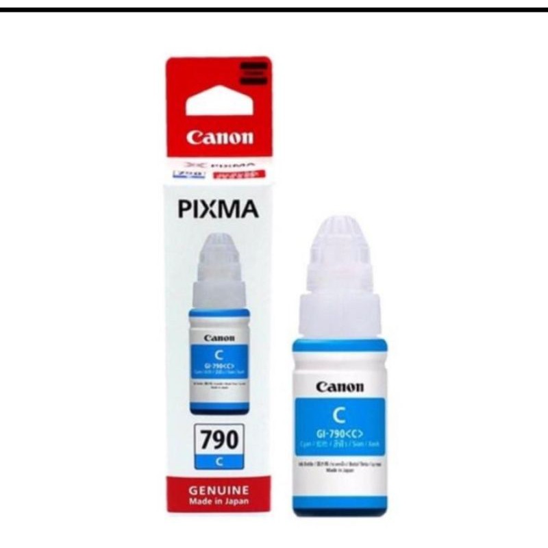 Tinta Canon PIXMA GI-790 Black/Cyan/Yellow/Magenta G1000/G2000/G2002/G3000/G4000