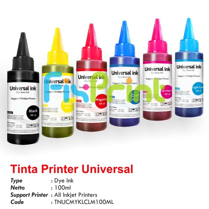 Tinta Canon Photo Quality 100ml Printer Ip2770 Mp287 MP258 Mg2570 MG2577 MG2577s TS307 MG2570S PG810 CL811 745 746