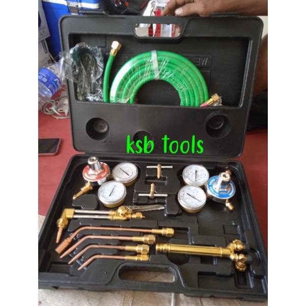 Welding cutting kit stang las set regilator