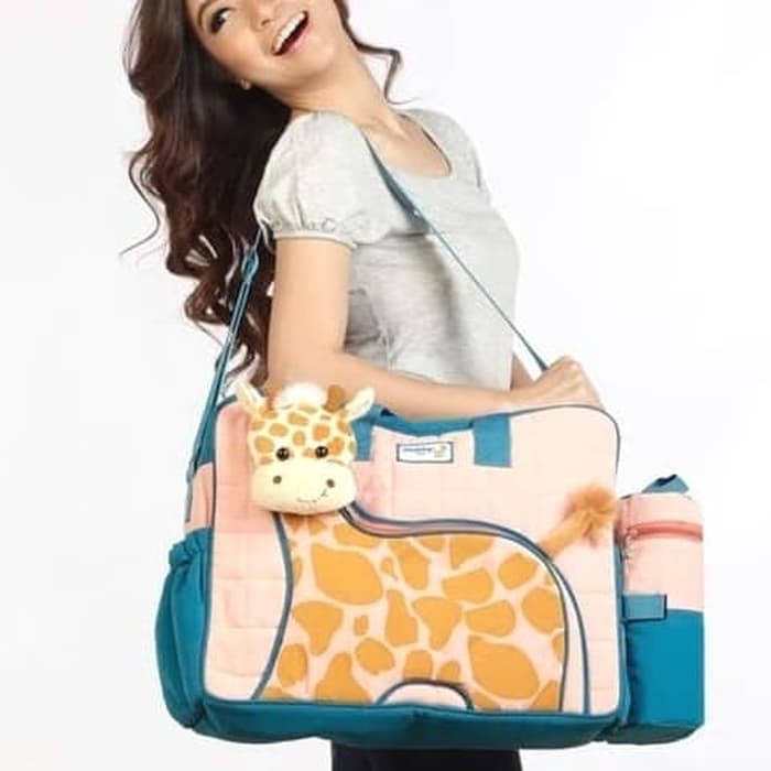 Tas Bayi   diaper bag Besar Saku APL Boneka   tas snobby baby   Ungu Murah