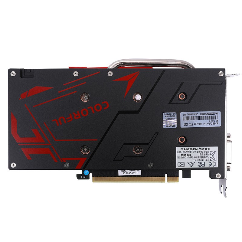 VGA Colorful GeForce RTX 2060 NB 12G-V GDDR6 192Bit 12GB Port DP|HDMI|DVI-D