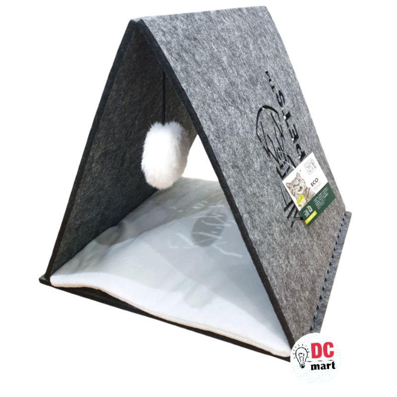 M-Pets ECO TENT / Rumah Tempat Tidur Hewan Anjing Kucing / Pet Bed