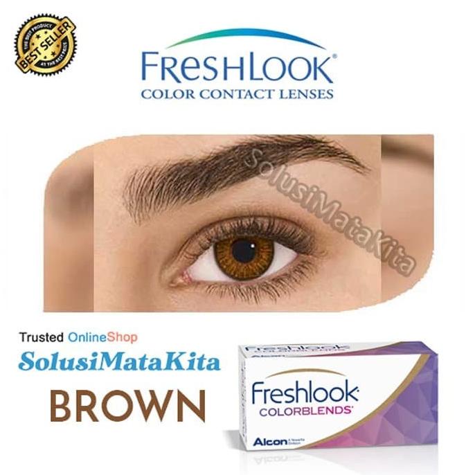 Softlens Freshlook ColorBlends - Brown 0.00 s/d -3.00 | Alcon