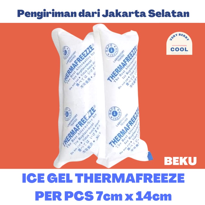 

Ice Gel Beku / Ice Pack Thermafreeze Beku Pendingin Siap Pakai Satuan