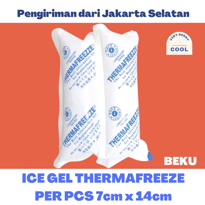 Ice Gel Beku / Ice Pack Thermafreeze Beku Pendingin Siap Pakai Satuan