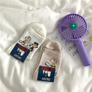  Kaos  Kaki Wanita Model Jepang Motif  Print Anak Anjing  Lucu 