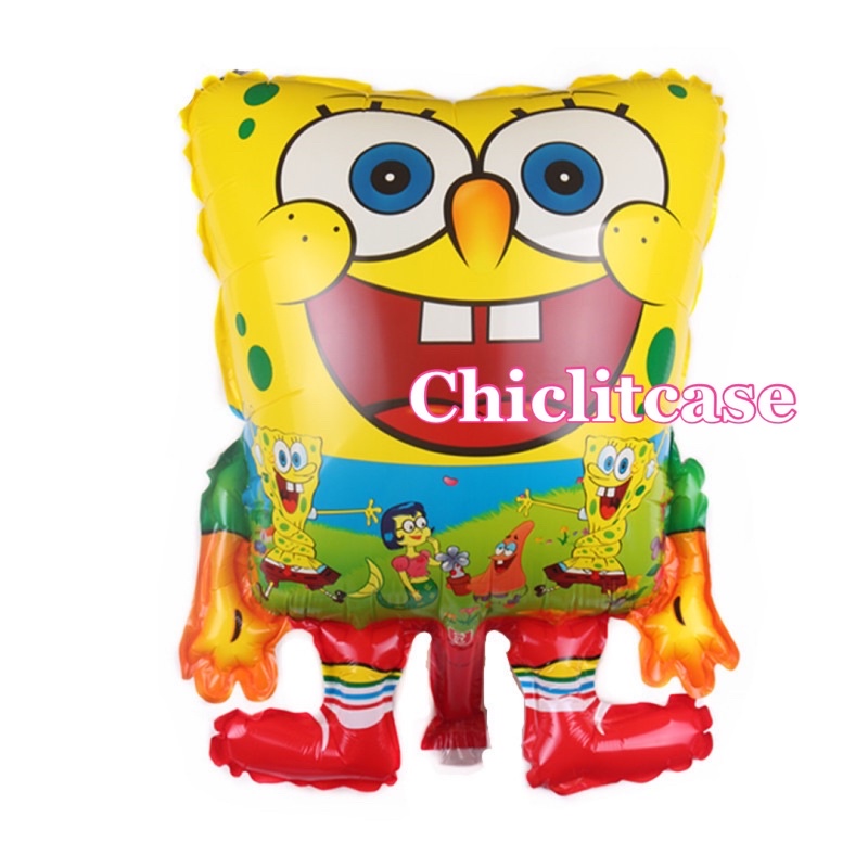 balon foil karakter spongebob