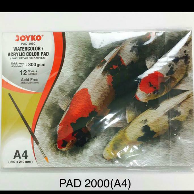 

Star Buku Watercolor Acrylic Pad-2000 A4 Joyko Watercolour Limited