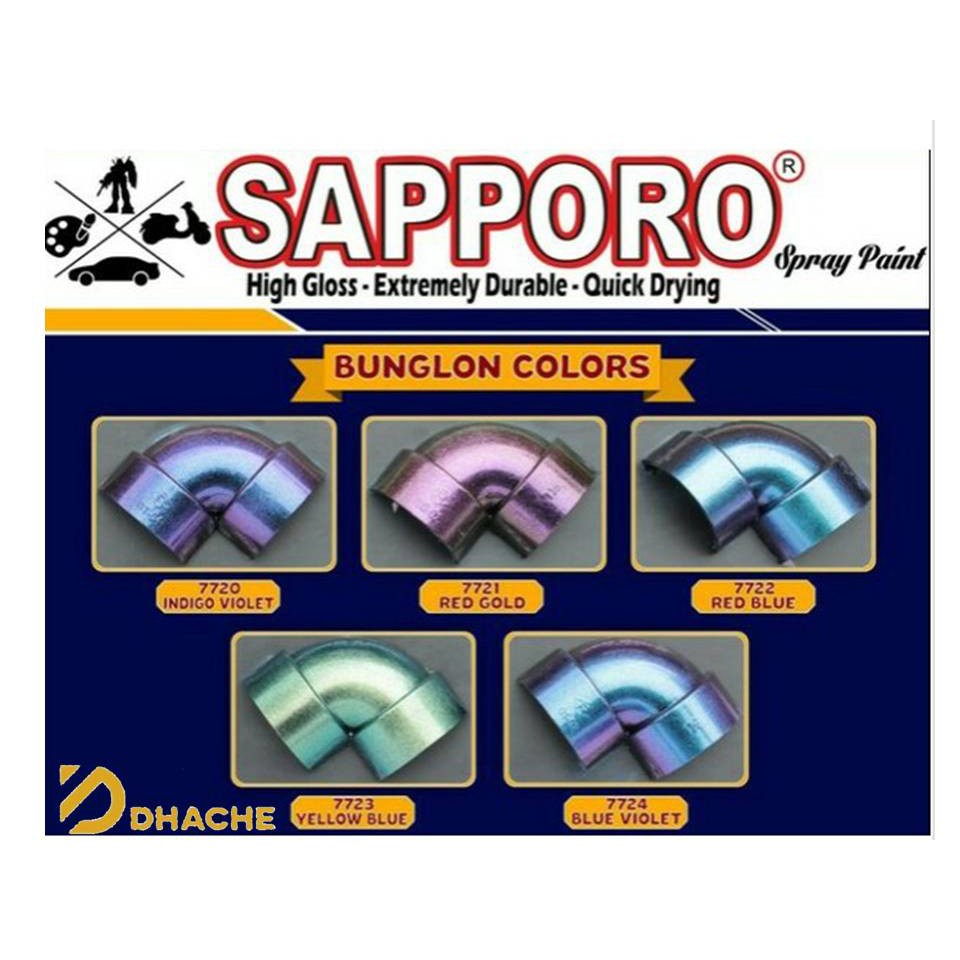 Cat Semprot Sapporo Bunglon 7721 Red Gold / Pilok / Pylox / Pilox 300 ml