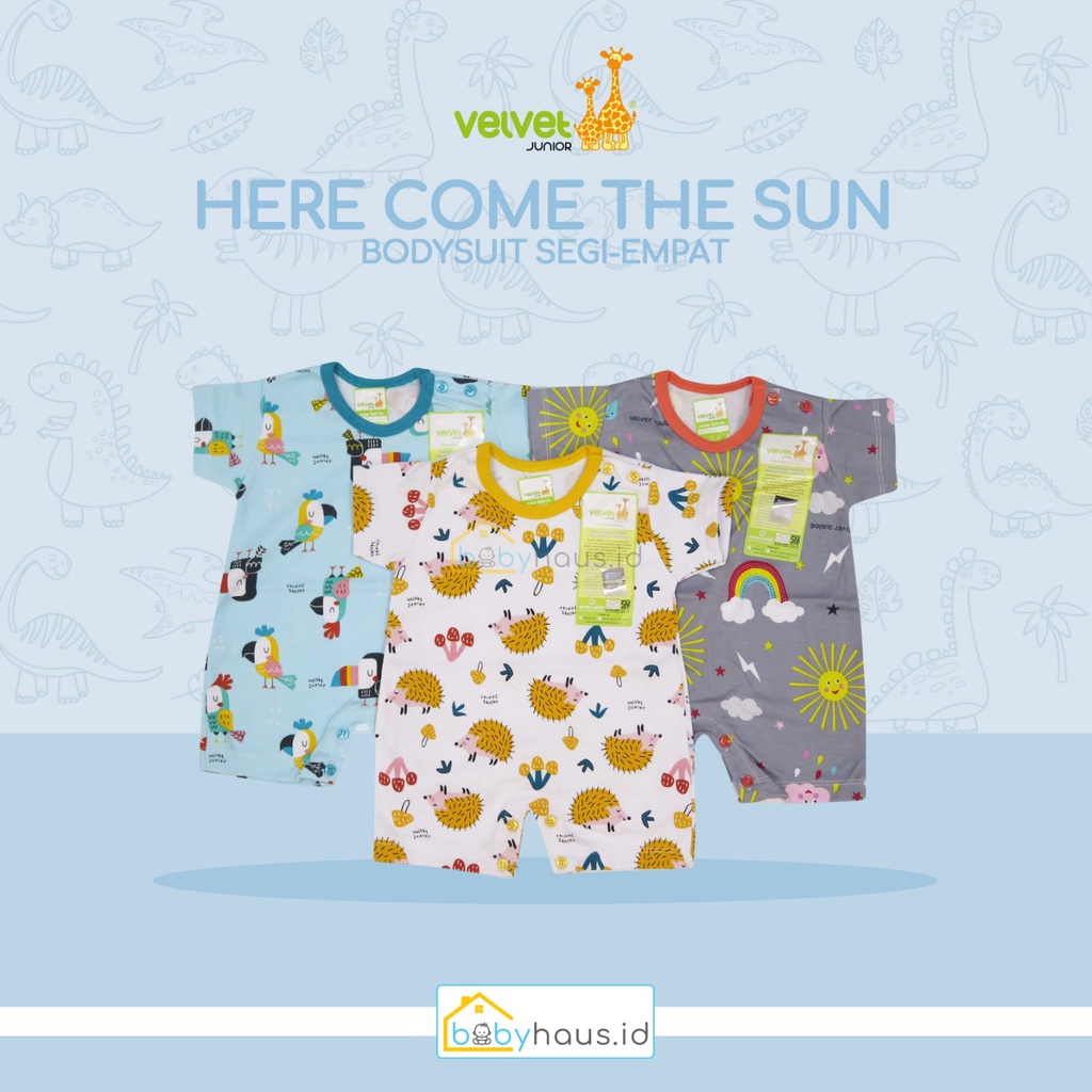 VELVET JUNIOR -  HERE COMES THE SUN BODYSUIT SEGIEMPAT