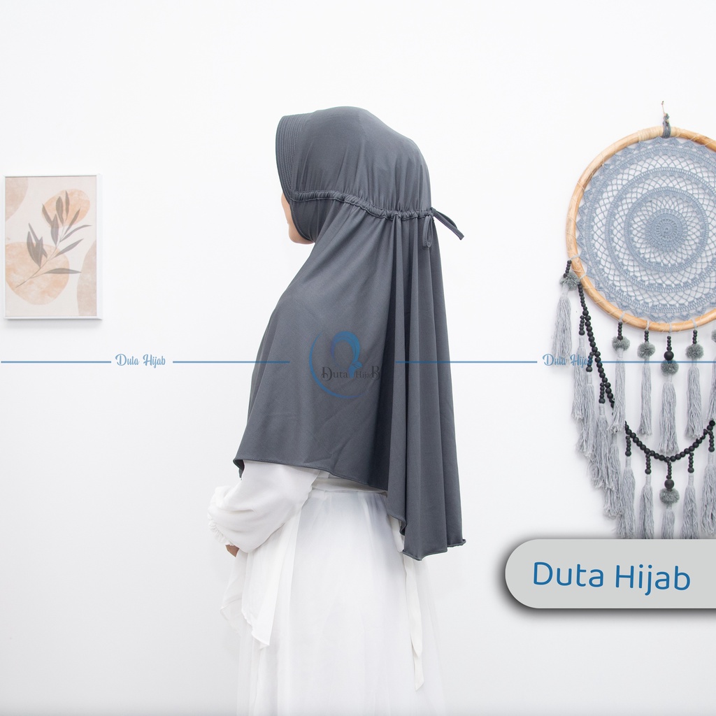 JILBAB INSTAN SERUT JOKOWI SPANDEX PREMIUM UKURAN L