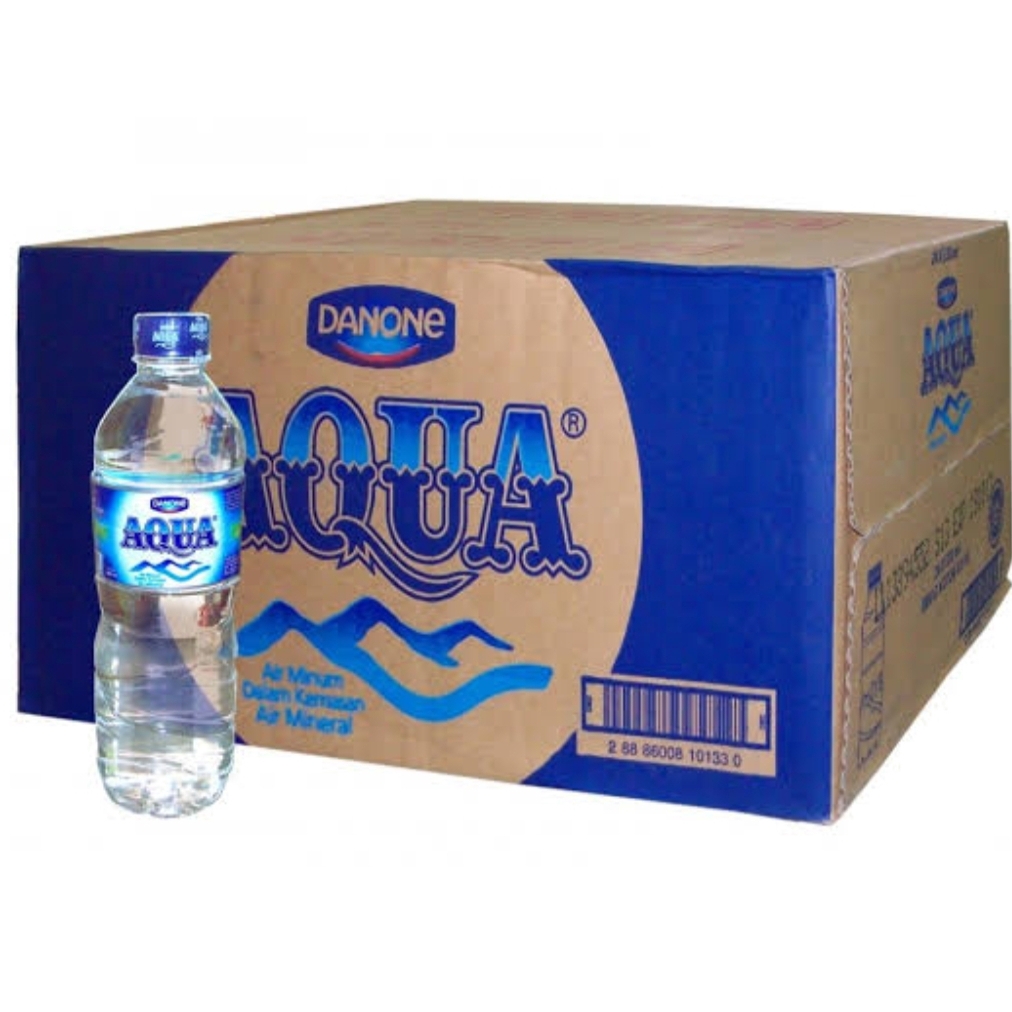 

Aqua Botol 600ml isi 24 botol