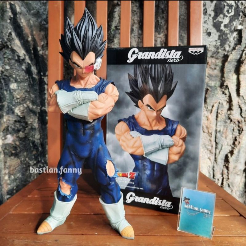 Action Figure Dragon Ball Z Grandista Nero Vegeta Bejita