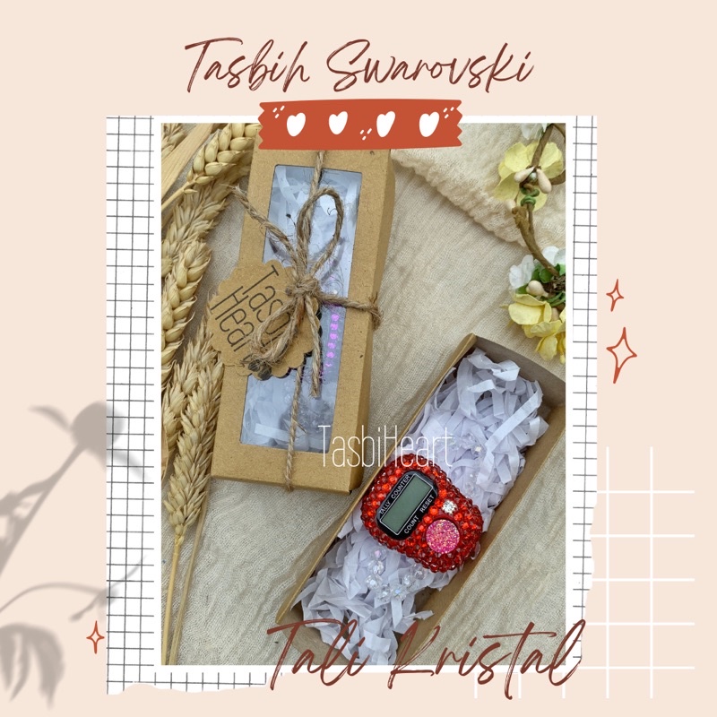 TALI KRISTAL UNTUK TASBIH DIGITAL SWAROVSKI - TIDAK TERMASUK TASBIH DIGITAL