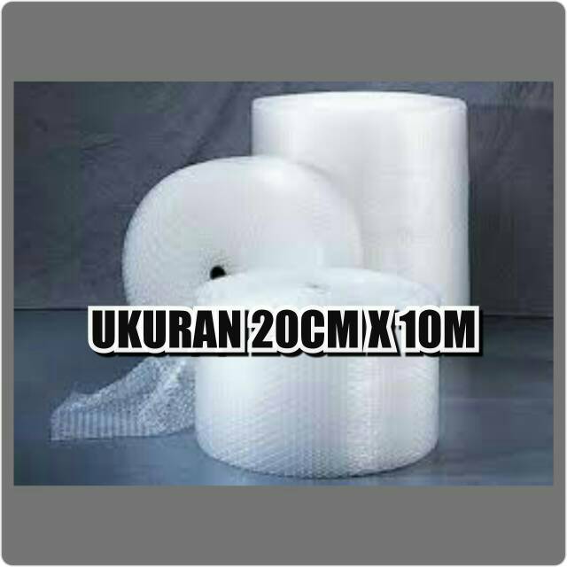 

Bubblewrap / Bubble Wrap / Bubble Wrapping Eceran 20CM X10M