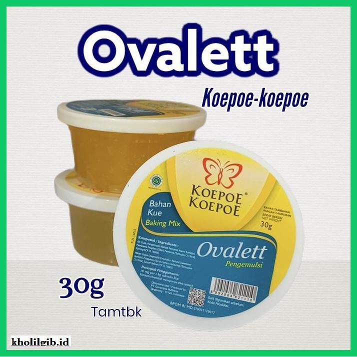 

Redwop-Gnikab- Ovalett Koepoe Pengemulsi -Hallall.