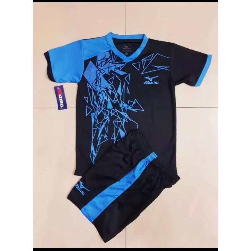 MZ 13 || Baju Jersey Olahraga Kaos Futsal Setelan Volly Voli Mizuno