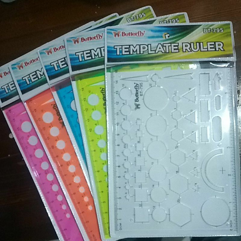 

Butterfly Template Ruller BT-795