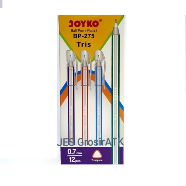 

Pen Ballpen Pulpen Murah Joyko BP-275 TRIS [Lusin]