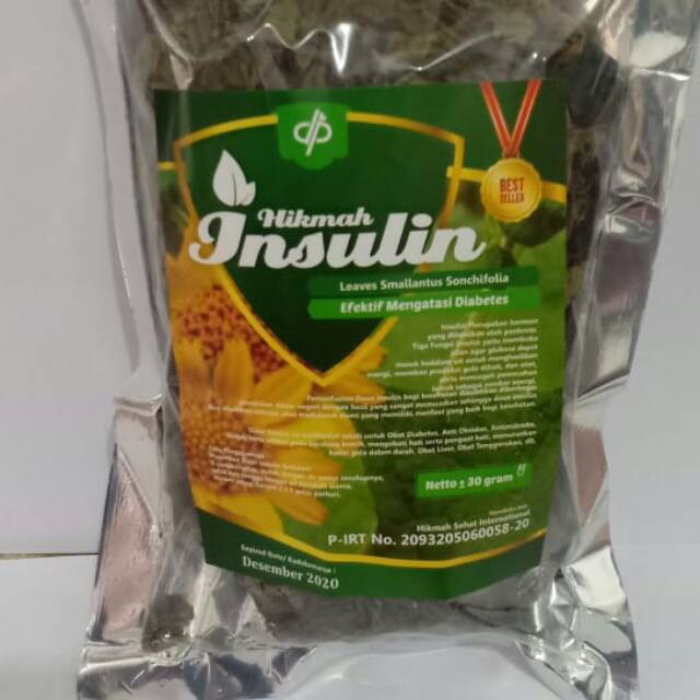 

Teh Seduh Daun Insulin Hikmah