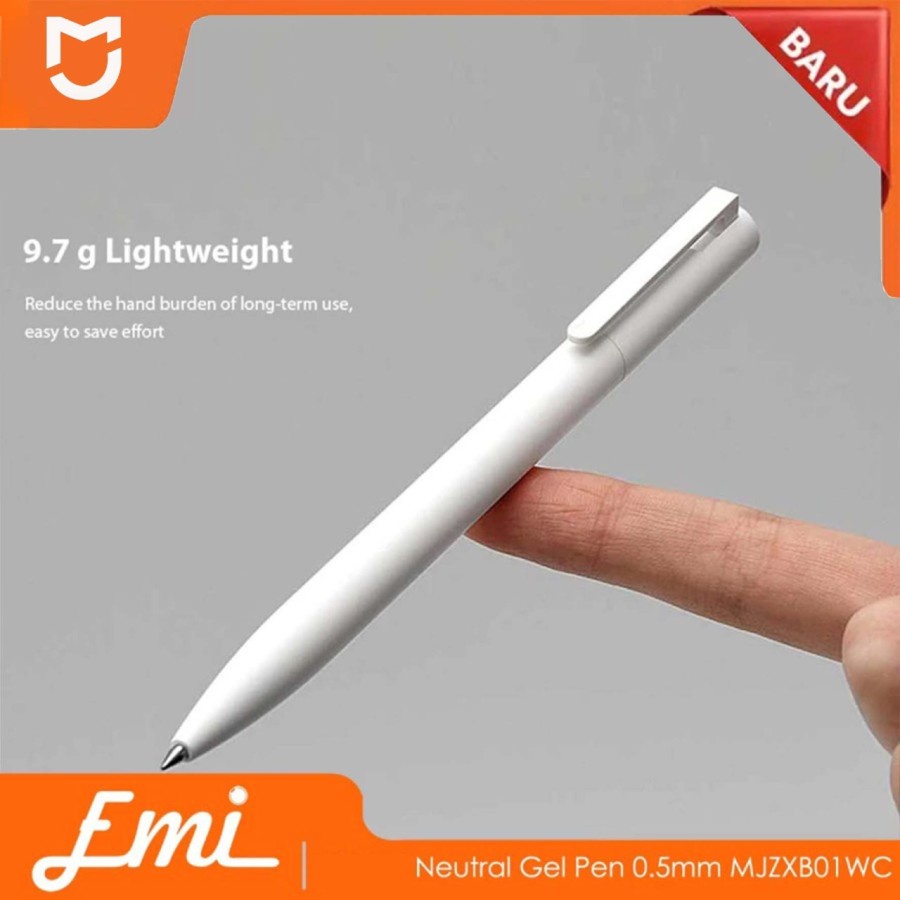 Neutral Gel Pen 0.5mm Pulpen Alat Tulis - MJZXB01WC