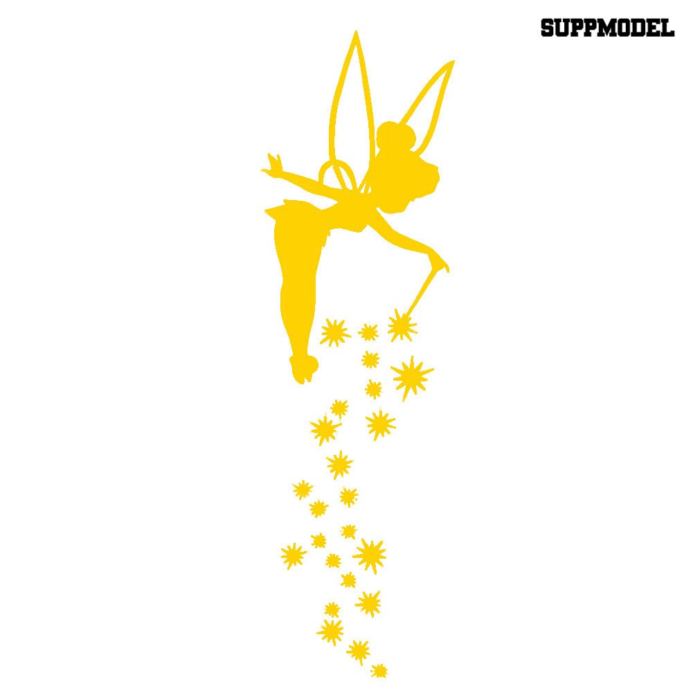 Supmodel Fairy Lovely Car Vehicle Body Window Reflective Decals Sticker Decor