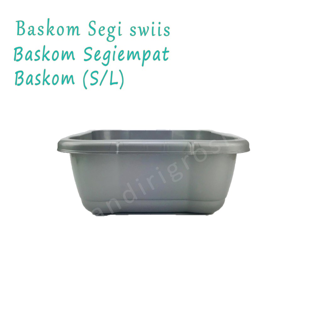 Tantos * Baskom Segi Swiis * Baskom Segiempat * Baskom Plastik