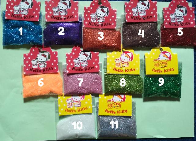 Bubuk glitter 5 gram serbuk glitter