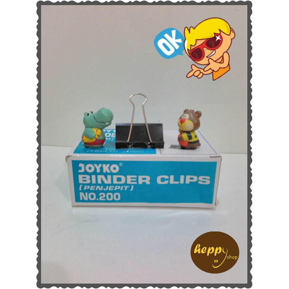 

Jual Binder Clips Joyko No 200 Limited