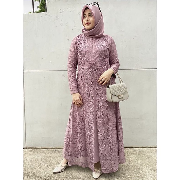 Dress Jumbo Bintari Payet Original Butik