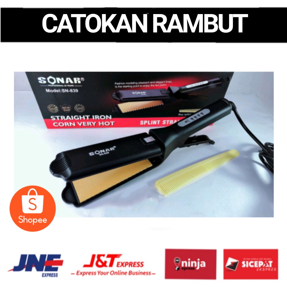 CATOK SONAR SN-837 / CATOK 2IN1 PELURUS RAMBUT