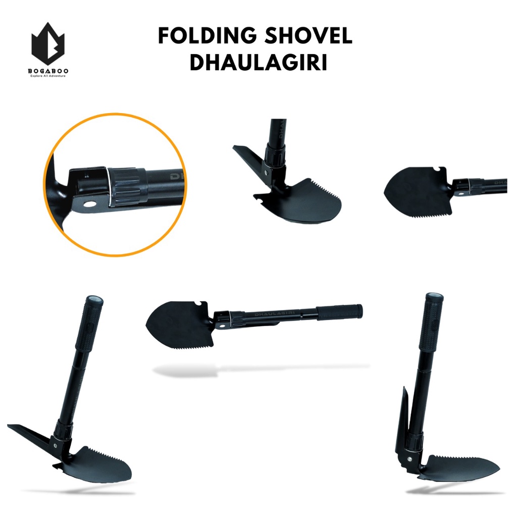 Cangkul Lipat Dhaulagiri - Folding Shovel DH - Cangkul Kecil