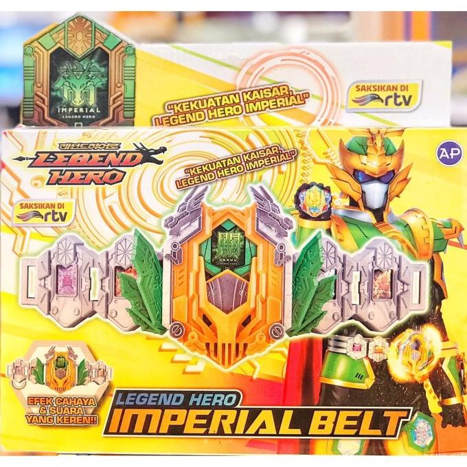 Legend Hero Ganwu dan Handon IMPERIAL BELT selalu ready