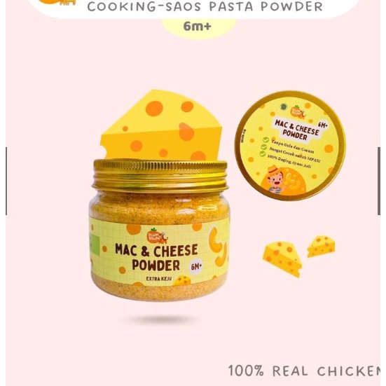Plum &amp; Blum Saus Pasta Bubuk Mpasi Beef Bolognese Mac And Cheese No MSG - 80 gram
