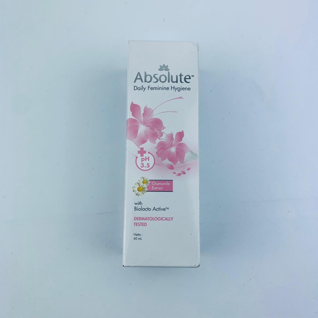 Absolute / Chamomile extract / sabun kewanitaan / ph 3.5 / 60ml