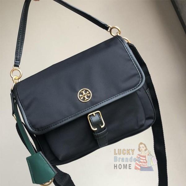 Tas TORY BURCH Perry Nylon Crossbody Classic Black 100% ORIGINAL TB