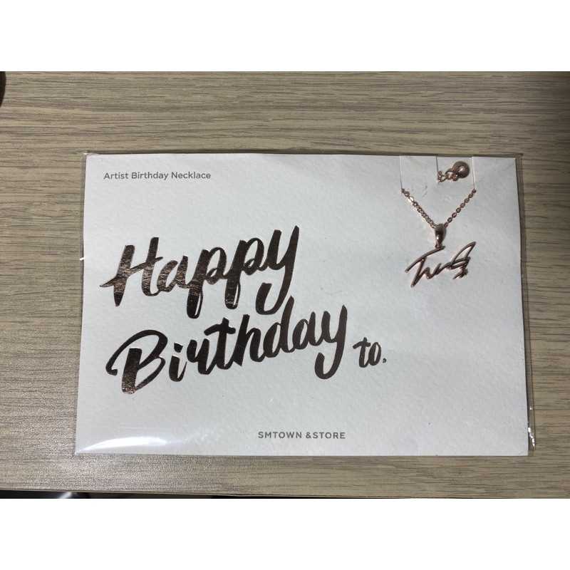 NCT TAEIL BIRTHDAY NECKLACE