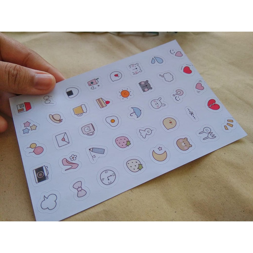 

stiker jurnal diary dan scrapbook day life