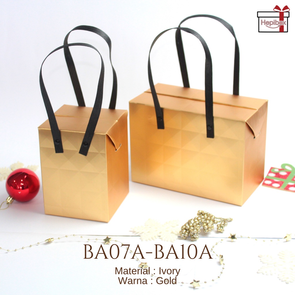

Paperbag Simple Souvenir / Hampers / Gift / Packaging / Kemasan | BA07A - BA10A