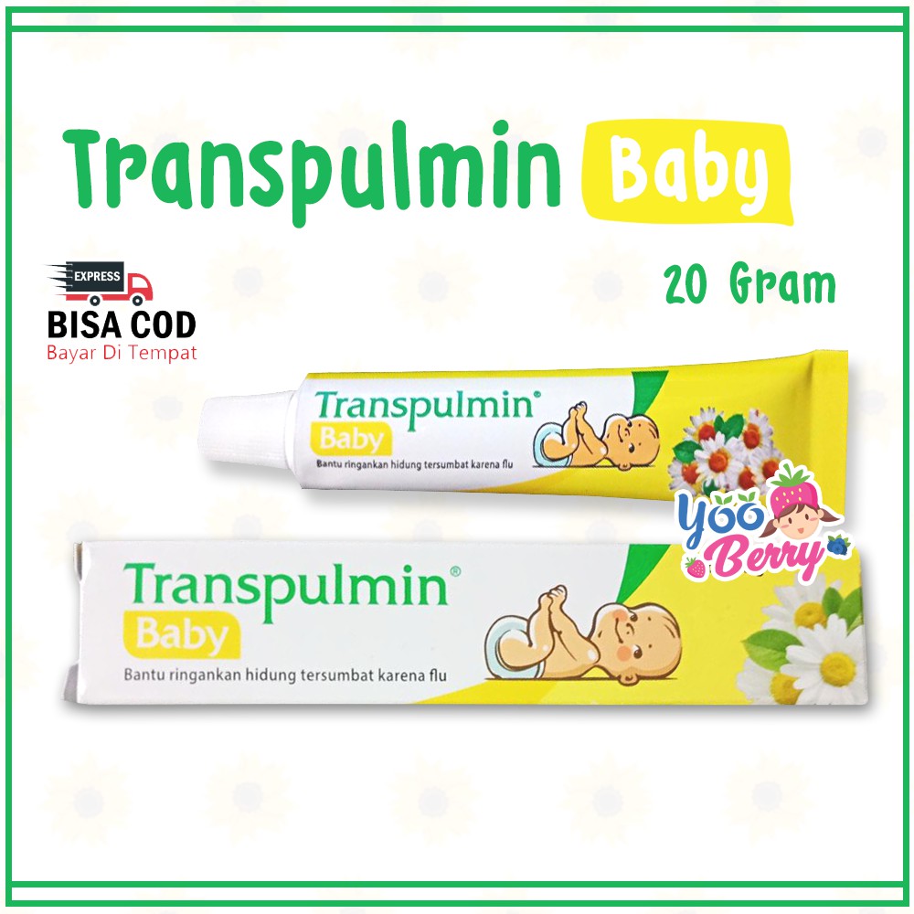 Transpulmin Baby Balsam Balsem Telon Bayi 20 Gram Berry Mart