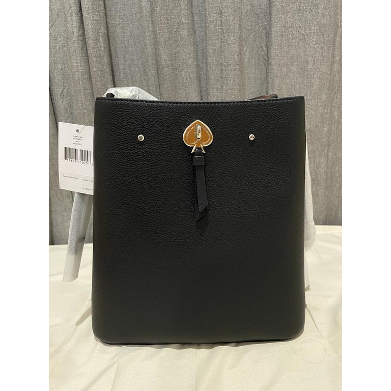 Kate Spade Marti Large Bucket Bag Black