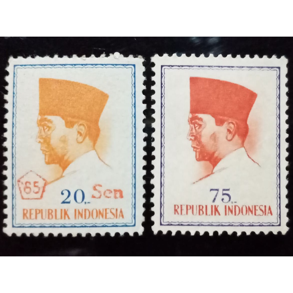 Jual Perangko Indonesia Tahun 1965 Presiden Soekarno Sukarno Bung