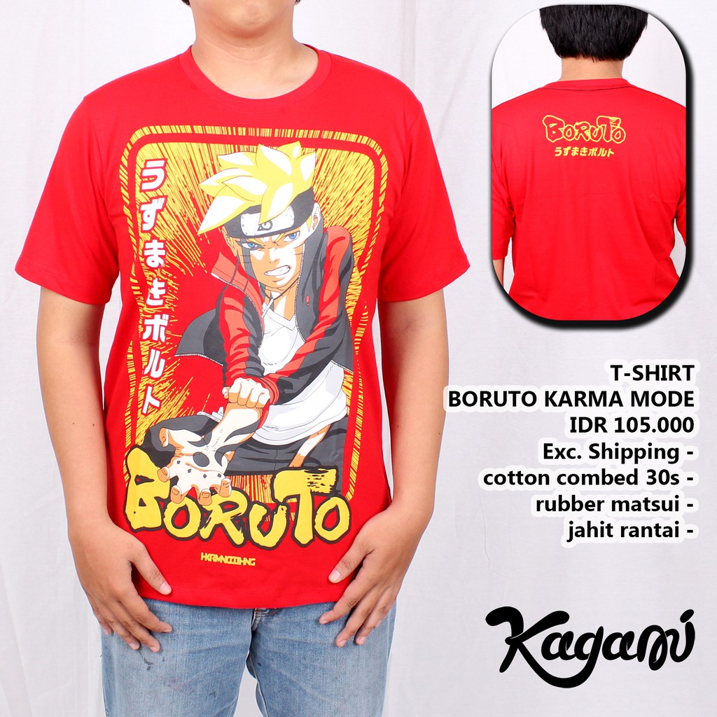 KAOS ANIME BORUTO KARMA MODE