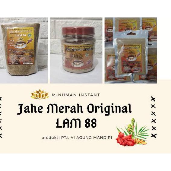 

Jahe Merah Original LAM 88 asli 1000gr ..