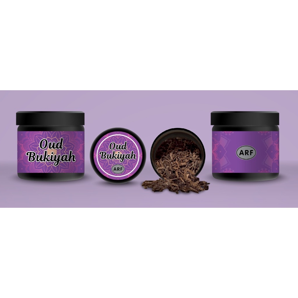 buhur ARF pengharum ruangan aroma Oud Bukiyah buhur serbuk arrafif