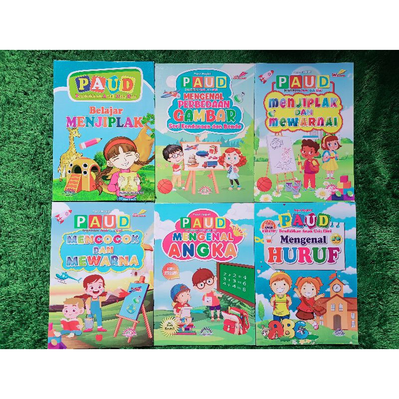 Jual ORIGINAL BUKU PAUD BELAJAR MENJIPLAK, MENGENAL PERBEDAAN GAMBAR ...